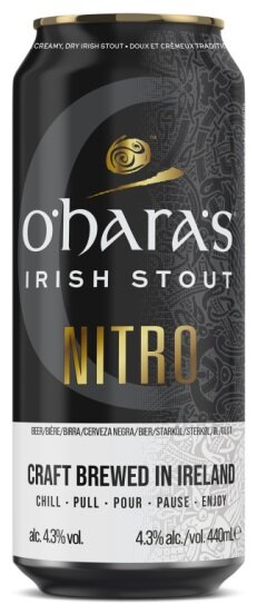 O'Hara's - Irish Stout Nitro Can - 4,3% alc.vol. 0,44l - Stout