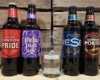 Fullers - Collection Box - 4er Pack mit Glas