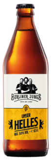 Berliner Jungs - Unser Helles - 5,0% alc.vol. 0,5l - Helles