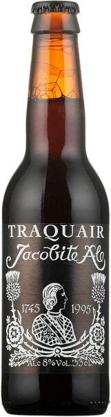 Traquair House - Jacobite Ale - 8,0% alc.vol. 0,33l - Scotch Ale