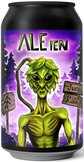Black Forest Brewing -  ALEien - 5,6% alc.vol. 0,33l - Juniper Pale Ale