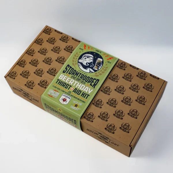 Vocation - Stormtrooper Box - BEERTHDAY Thirst Aid Kit - Geschenkverpackung mit 6 Dosen & Glas