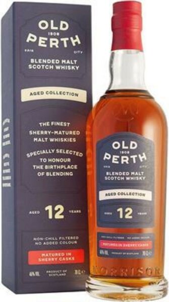 Old Perth - Aged 12 Years - 46% vol.alc. 0,7l - Blended Malt Scotch Whisky