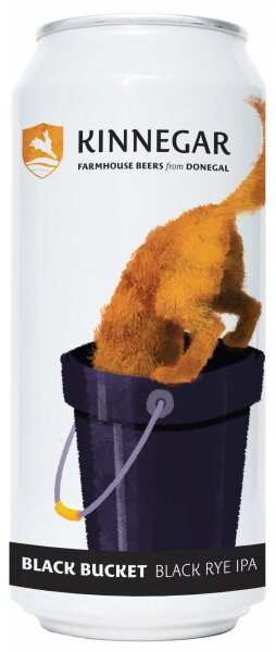 Kinnegar - Black Bucket - 6,5% alc.vol. 0,44l - Black Rye IPA