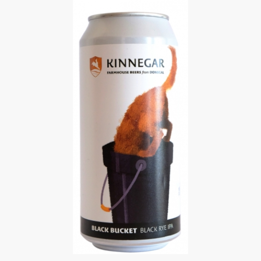 Kinnegar - Black Bucket - 6,5% alc.vol. 0,44l - Black Rye IPA