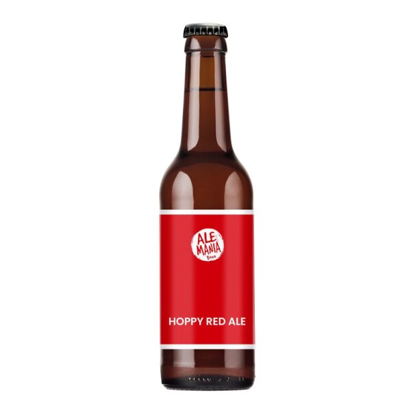 Ale Mania - Hoppy Red Ale - 4,8% alc.vol. 0,33l - Red Ale