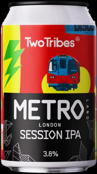 Two Tribes - Metro Land / London - 3,8% alc.vol. 0,33l - Session IPA