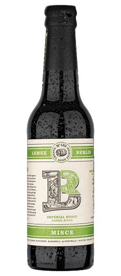 Lemke - Misce - 12,5% alc.vol.0,33l - Imperial Stout Barrel Blend