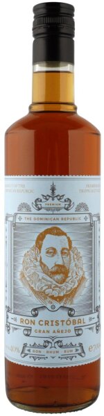 Ron Cristóbal - Gran Añejo - 40% vol.alc. 0,7l - Aged Rum