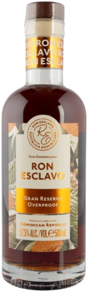 Ron Esclavo - Gran Reserva Overproof - 57,5% vol.alc. 0,5l - Premium Rum