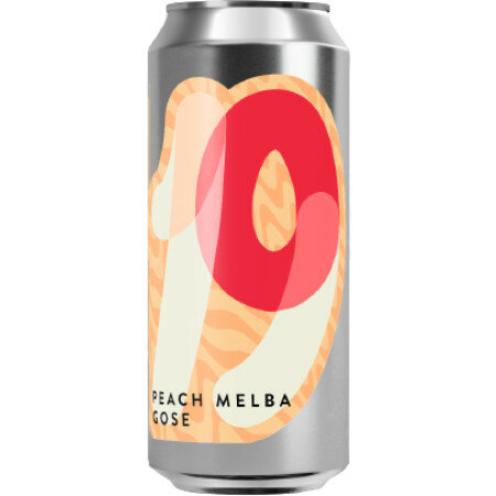 Brew By Numbers - 19 Gose Peach Melba - 5,5% alc.vol. 0,44l - Gose