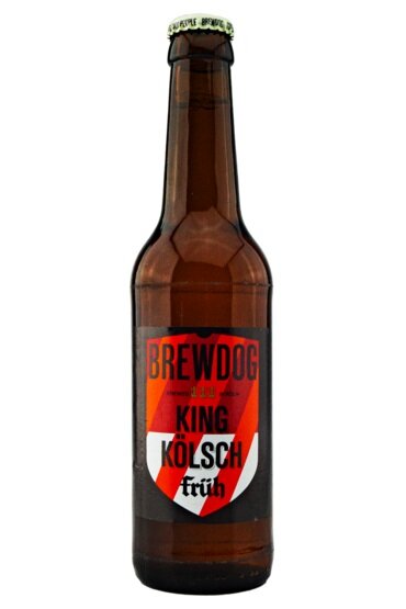 Brewdog x Früh - King Kölsch - 5,2% alc.vol. 0,33l - Kölsch