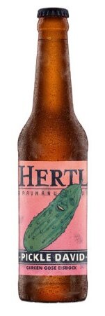 Hertl - Pickle David - 10,2% alc.vol. 0,33l - Gurken Gose Eisbock