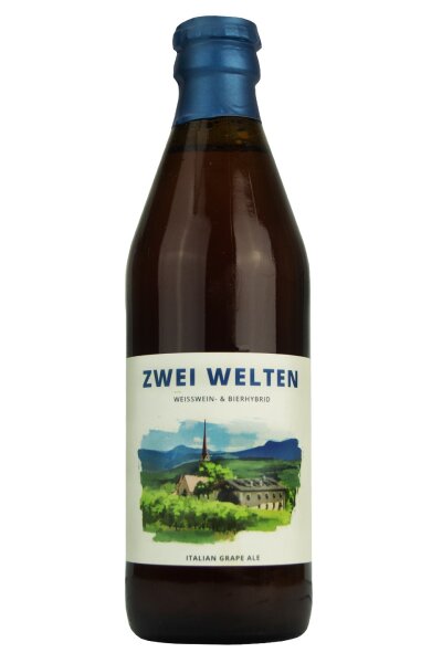 Hertl x Hubenbauer - Zwei Welten - 9,8% alc.vol. 0,33l - Weisswein- und Bierhybrid