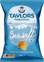 Taylors - Sea Salt 150g - Straight Cut Crisps