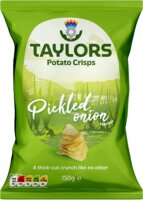 Taylors - Pickled Onion 150g - Straight Cut Crisps