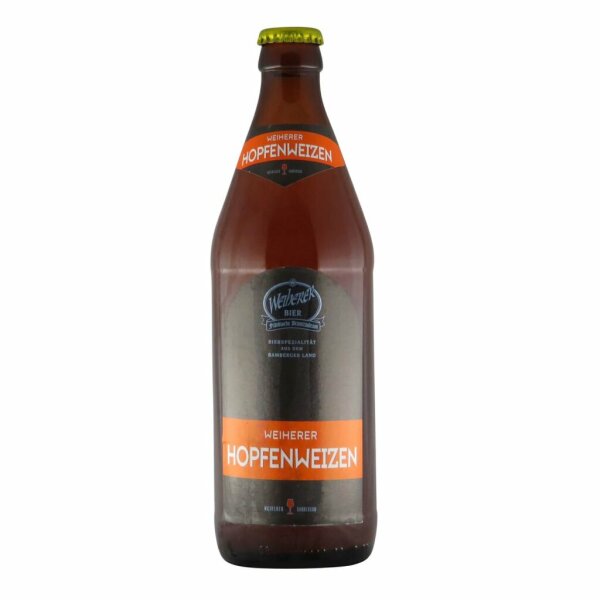 Weiherer Bier - Hopfenweizen - 5,2% alc.vol. 0,5l - Weizen