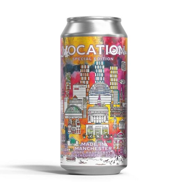 Vocation - Second Home Series: Manchester / Made in Manchester - 5,0% alc.vol. 0,44l - Grape, Raspberry & Blackcurrant Sour