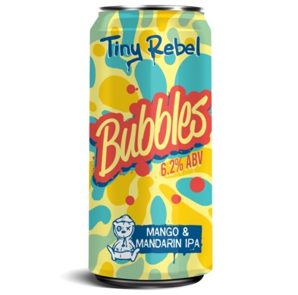 Tiny Rebel - Bubbles - 6,2% alc.vol. 0,44l - Mango & Mandarin IPA
