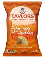 Taylors - Jalapeño & Mature Cheddar 150g -...