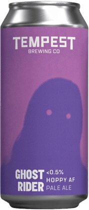Tempest - Ghost Rider - <0,5% alc.vol. 0,44l - Hoppy Alcohol Free Pale Ale