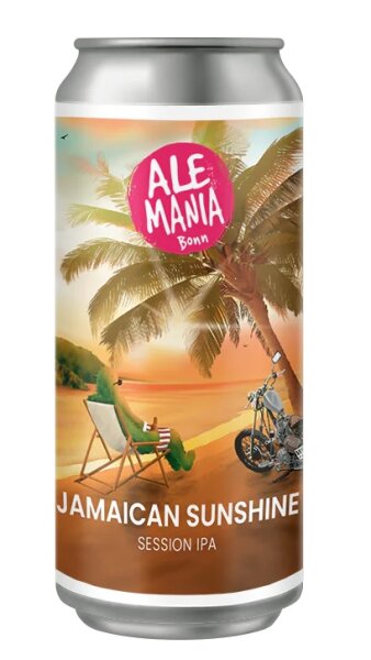 Ale Mania - Jamaican Sunshine - 4,7%  alc.vol. 0,44l - Session IPA