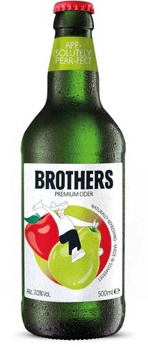 Brothers - Pear & Apple - 4,0% alc.vol. 0,5l - Cider