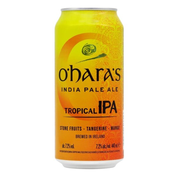 OHaras - Tropical IPA Can - 7,2% alc.vol. 0,44l - IPA