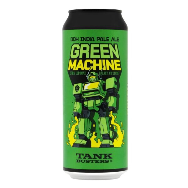 Tankbusters - Green Machine - 6,0% alc.vol. 0,5l - DDH IPA