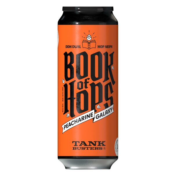 Tankbusters - The Book of Hops Vol. 10 - 6,0% alc.vol. 0,5l - DDH Dual Hop IPA