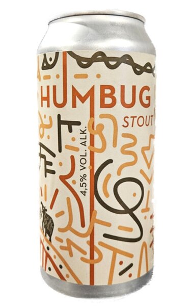 Blauer Tapir - Humbug - 4,5% alc.vol.0,44l - Stout