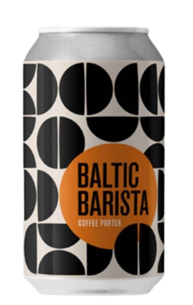 BRLO x The Barn - Baltic Barista Can - 7,0% alc.vol.0,33l - Coffee Porter