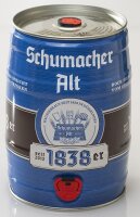 Schumacher - 1838er - 5,0% alc.vol. 5l Partyfass - Altbier