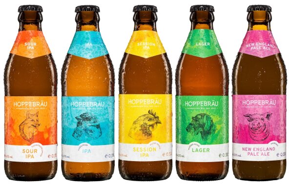 Bierpaket - Hoppebräus Wuide Biere