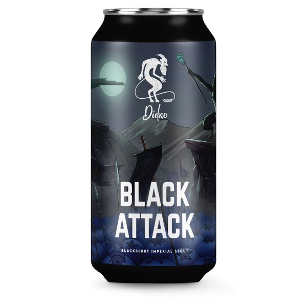 Didko - Black Attack - 12,0% alc.vol. 0,44l - Blackberry Imperial Stout