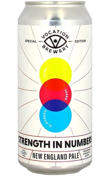 Vocation - Strength in Numbers - 5,4% alc.vol. 0,44l - New England Pale