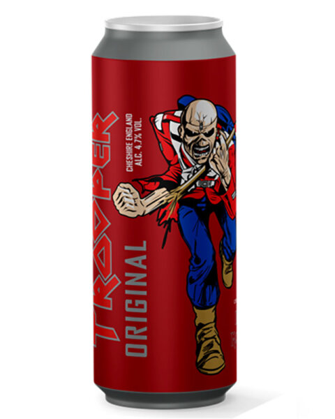 Iron Maiden - Trooper Can - 4,7% alc.vol. 0,5l - Premium British Beer