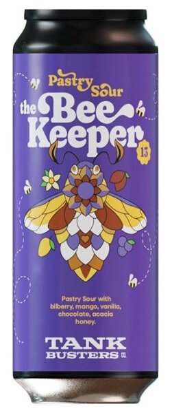 Tankbusters - The Bee Keeper Vol. 13 - 5,0% alc.vol. 0,5l - Blueberry, Mango, Vanilla, Chocolate, Acacia Honey