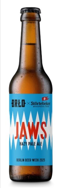 BRLO x Störtebeker x Berlin Beer Week - Jaws - 4,5% alc.vol.0,33l - Hazy Pale Ale