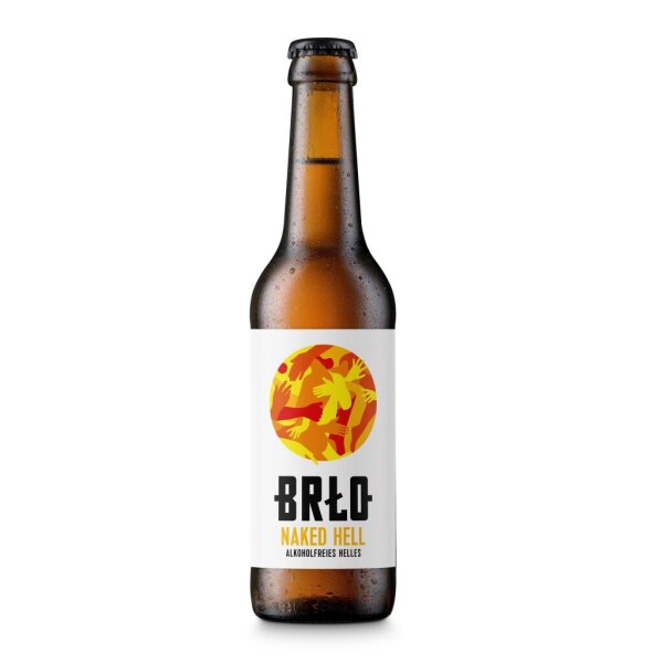 BRLO - Naked Hell - <0,5% alc.vol.0,33l - alkoholfreies Helles