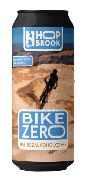 Hop Brook - Bike Zero - 0,5% alc.vol. 0,5l - Non-Alcohol IPA