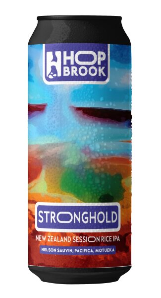 Hop Brook - Stronghold - 5,6% alc.vol. 0,5l - New Zealand Session Rice IPA