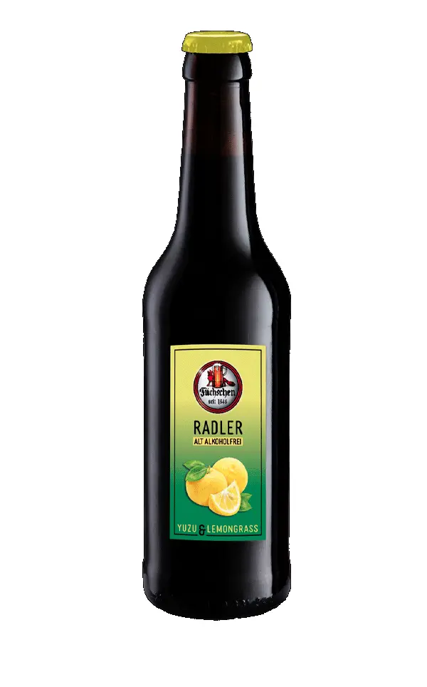 Füchschen - Radler Alt Alkoholfrei - 0,0% alc.vol. 0,33l - alkoholfreies Radler