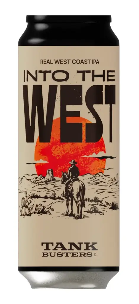 Tankbusters - Into the West - 6,5% alc.vol. 0,5l - Real West Coast IPA