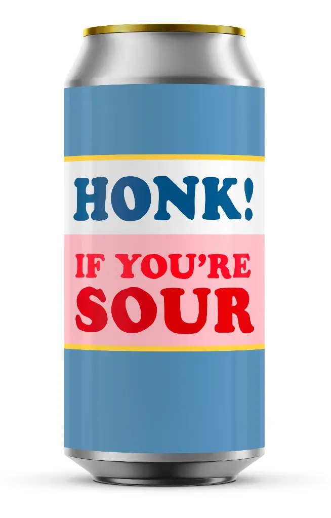 Pretty Decent Beer - Honk If You're Sour - 5,5% alc.vol. 0,44l - Fruit Sour