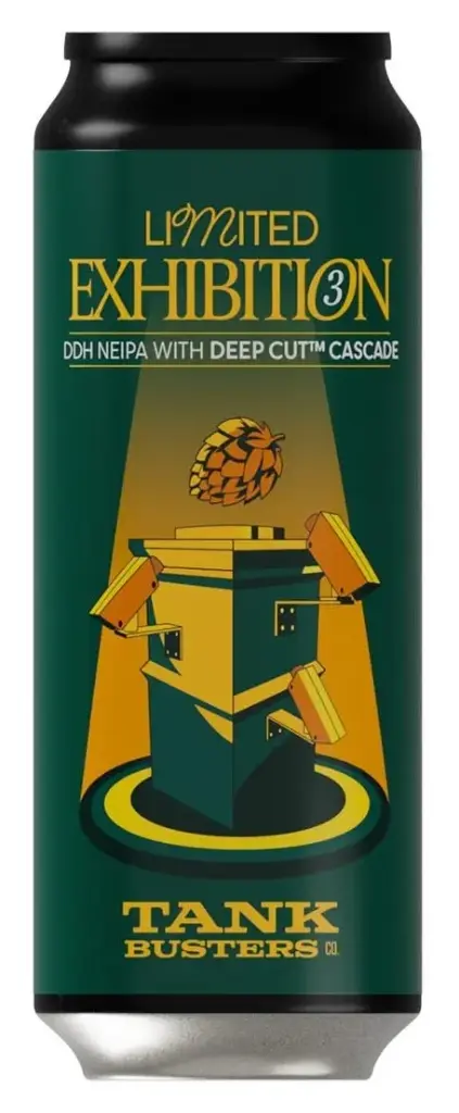 Tankbusters - Limited Exhibition Vol. 3 Deep Cut Cascade - 6,0% alc.vol. 0,5l - DDH NEIPA