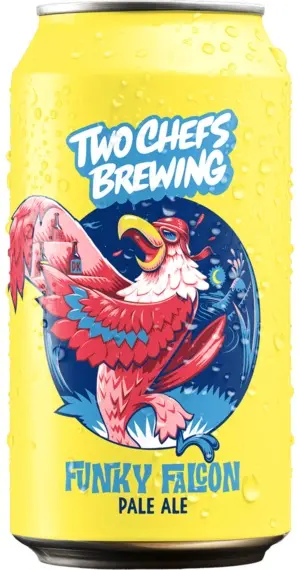 Two Chefs Brewing - Funky Falcon - 5,2% alc.vol. 0,33l - Pale Ale
