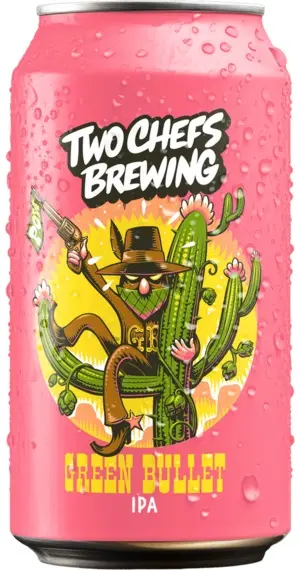 Two Chefs Brewing - Green Bullet - 6,5% alc.vol. 0,33l - India Pale Ale