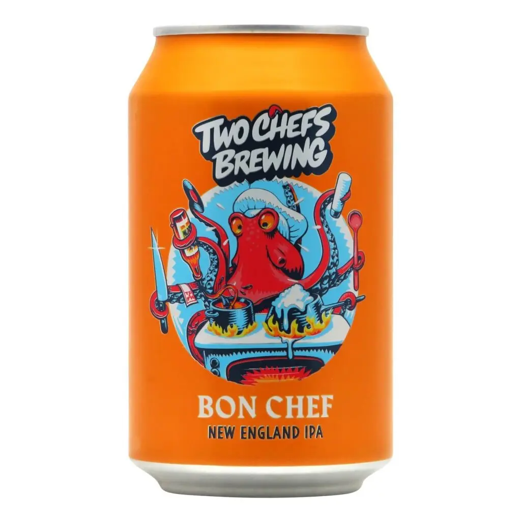Two Chefs Brewing - Bon Chef - 5,0% alc.vol. 0,33l - NEIPA