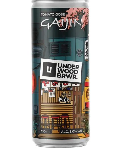 Underwood BRWR. - Gaijin - 3,0% alc.vol. 0,33l - Tomatengose